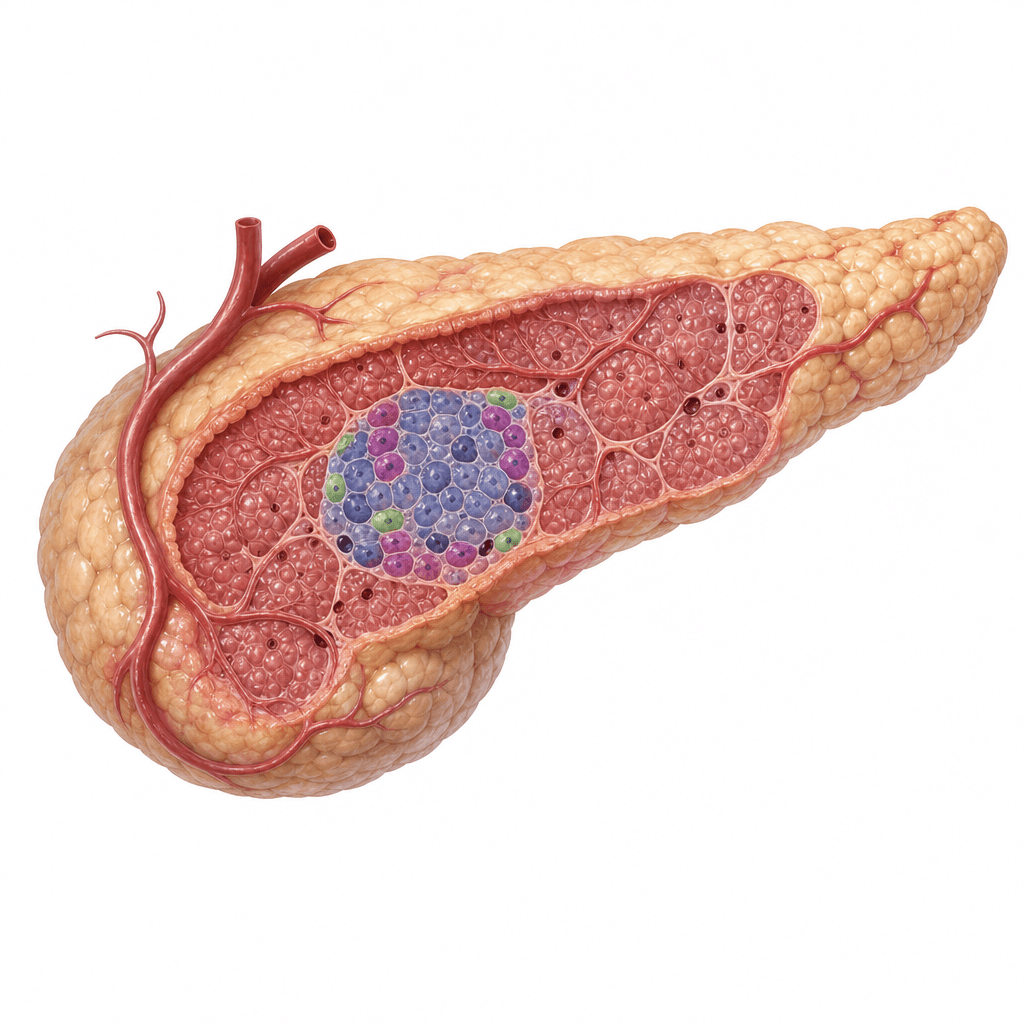 Scientific editorial illustration for Pediatric Diabetes