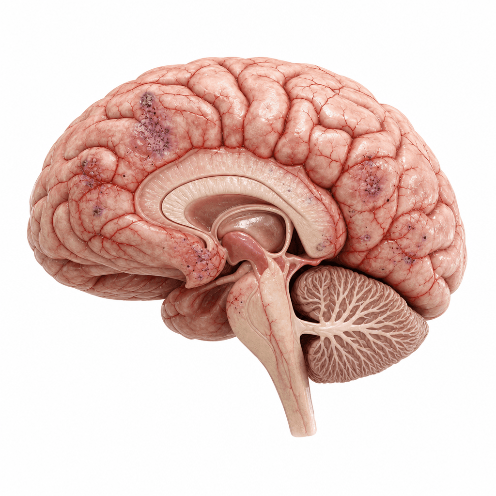 Scientific editorial illustration for Long Covid